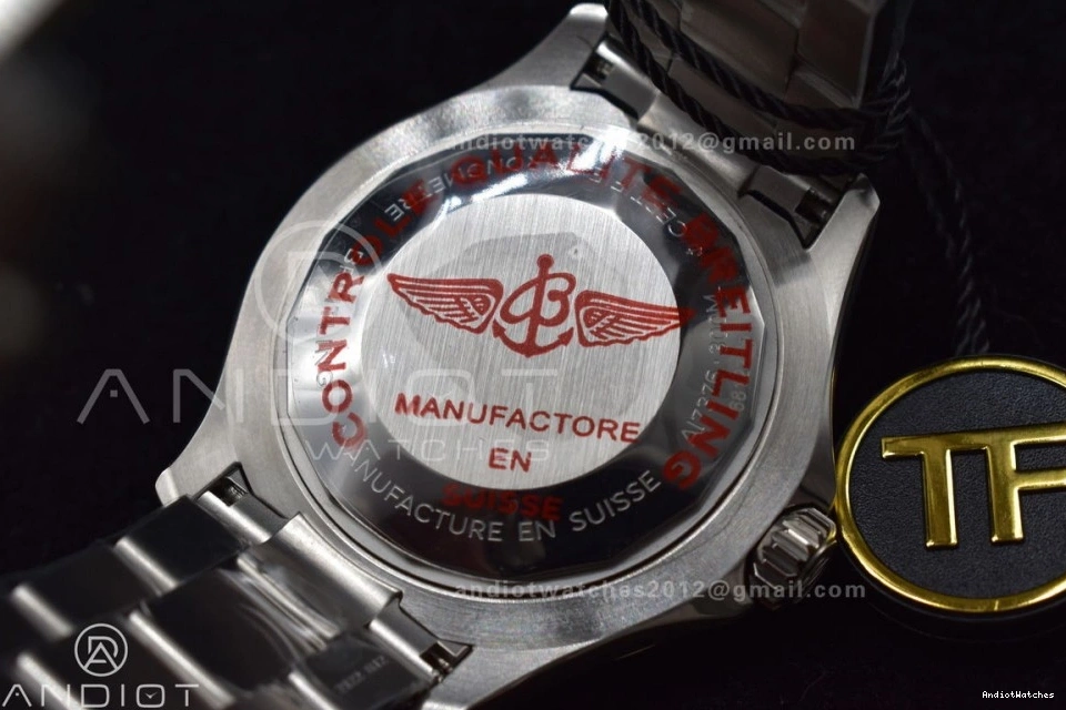 Best Tiffany Blue Bracelet 1:1 Edition 480 on A SS Versatile SuperOcean Automatic TF 44 Dial 0224